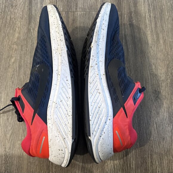 Nike Air Zoom Structure 24 Men Sz 14 Running Shoes Blue DA8535-403 Sport Shoes - Picture 4 of 6